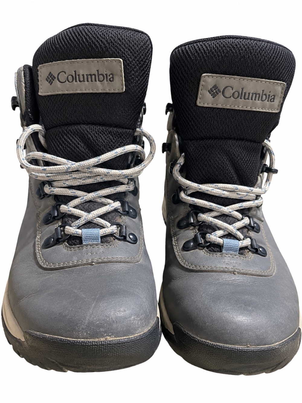 Columbia Kids Gray and Black Trail Boots